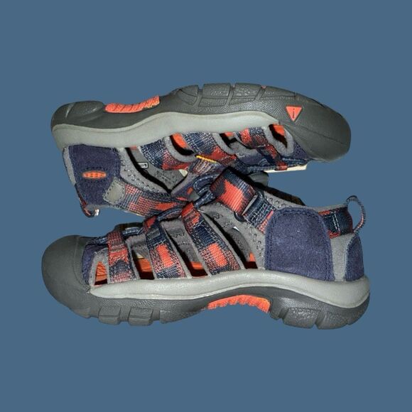 Toddler Keen Newport H2 Dress Blue Koi Sneaker Sandal Size 12 C - Picture 8 of 11